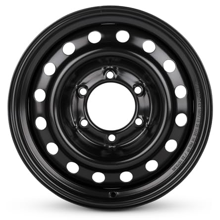 16x7 Inch Black Steel Wheel X438349