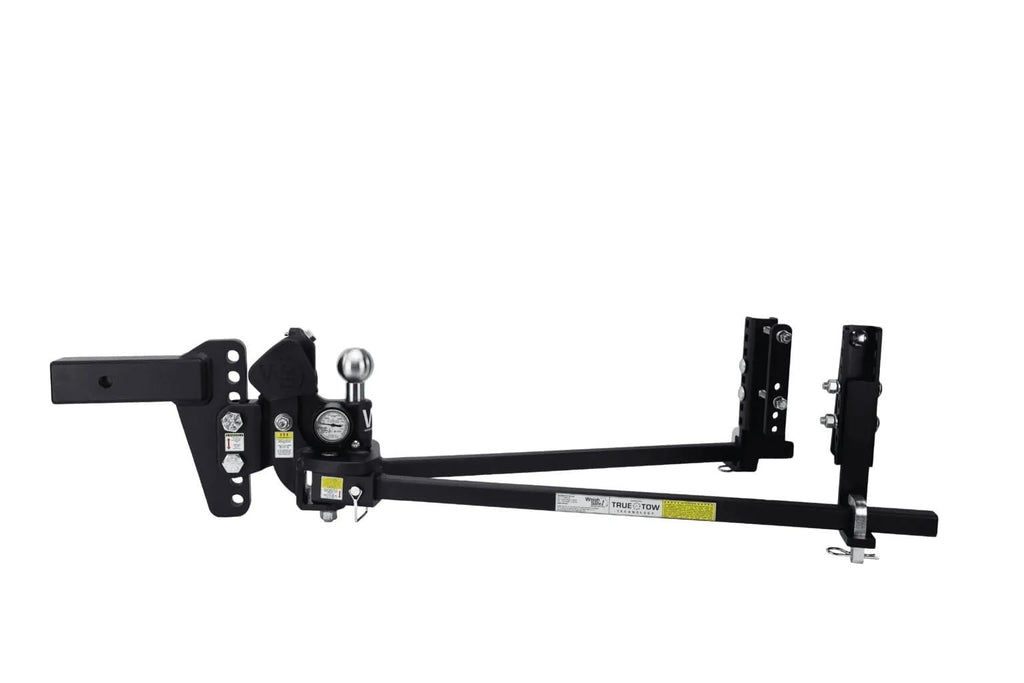 Weight Distribution Hitch with Anti-Sway, 6" Drop, 2.5" Shank, 12,500-lb Towing H404
