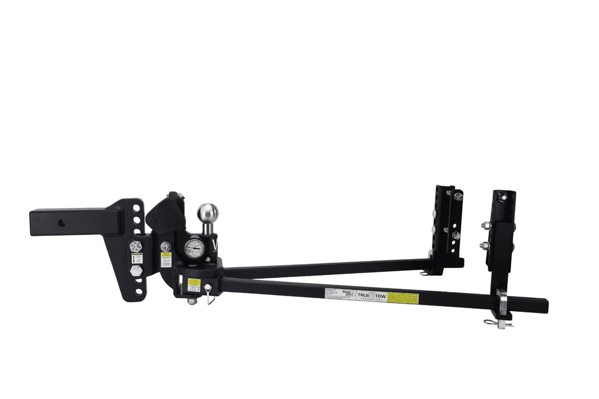Weight Distribution Hitch with Anti-Sway, 6" Drop, 2.5" Shank, 12,500-lb Towing H404