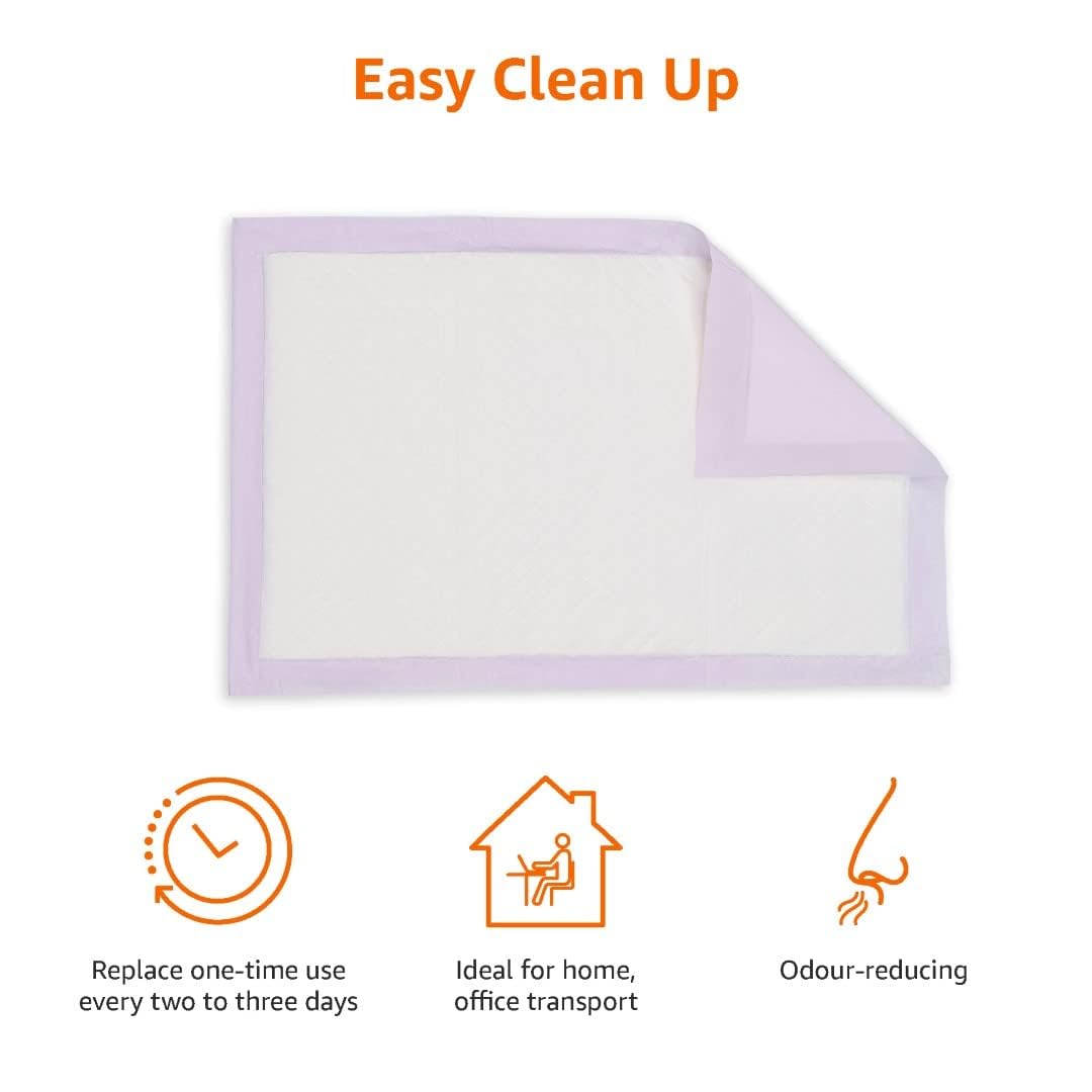 Cat Pee Pads, Super Absorbent, Disposable, Unscented, 60 Count C58477