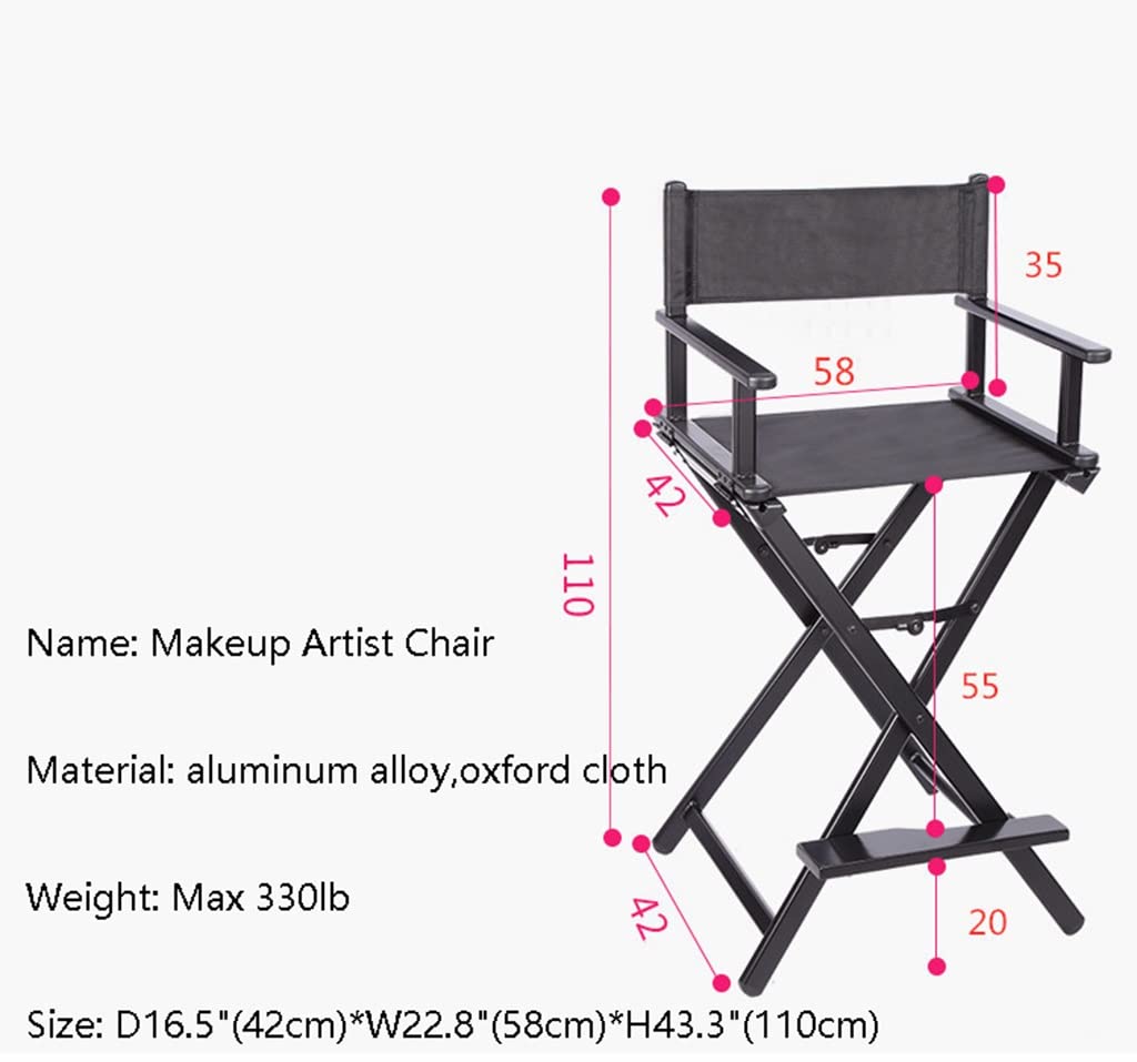 Folding Lightweight Aluminum Director's Chair V83069