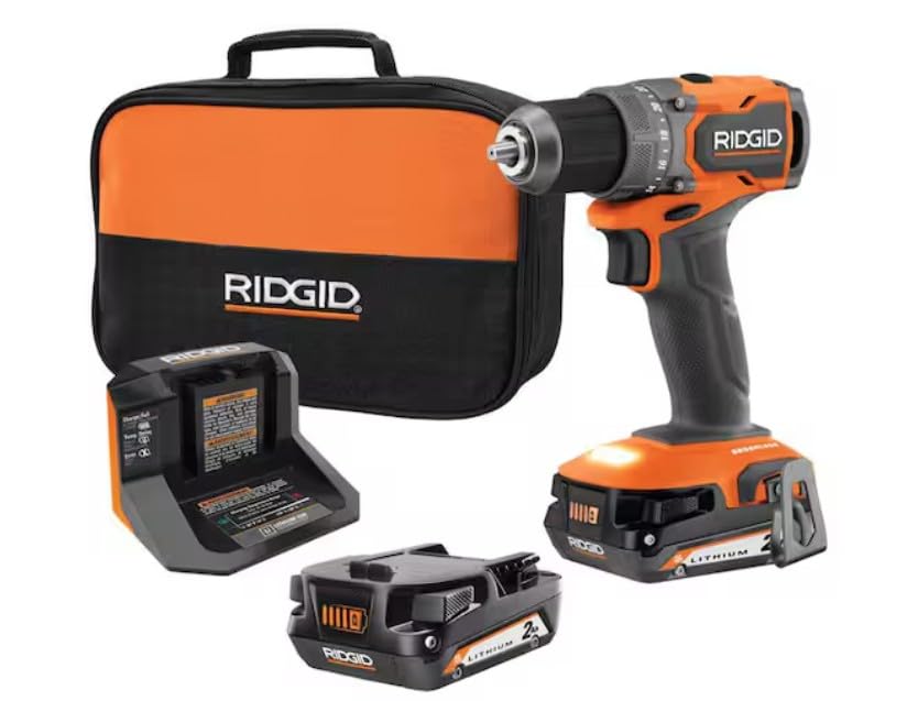 18V Brushless Cordless 1/2 in. Drill/Driver Kit with 2.0 Ah Batteries H912