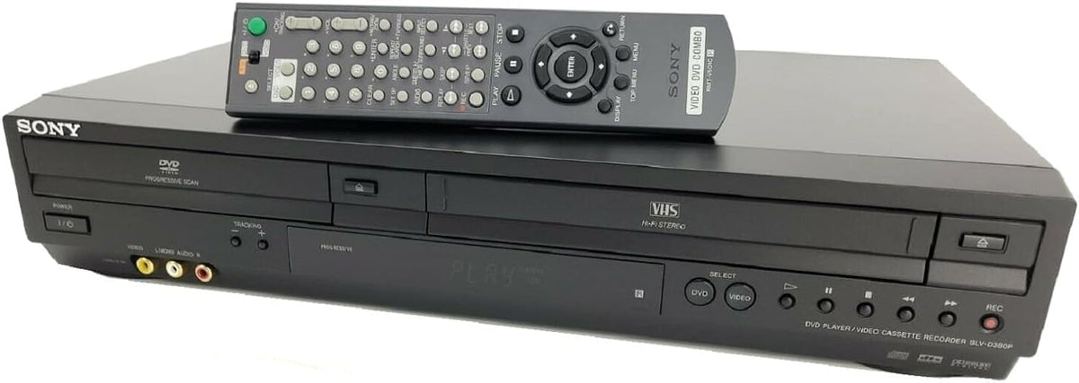 Black DVD/VHS Combo Player B397