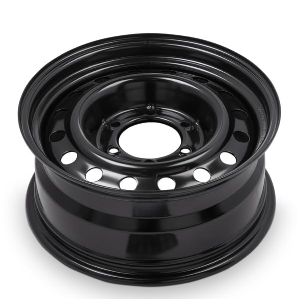 16x7 Inch Black Steel Wheel X438349