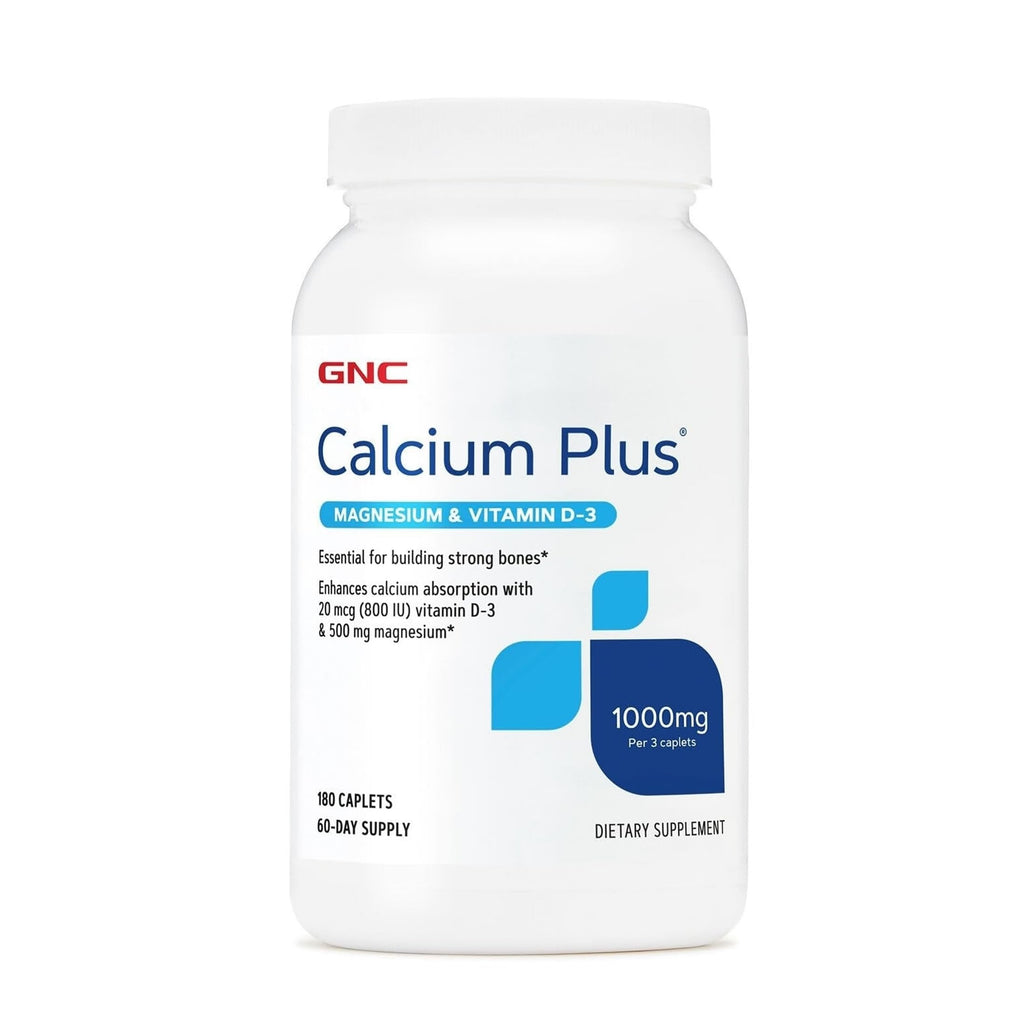 Calcium Plus Magnesium & Vitamin D-3 1000mg 180 Count K820885