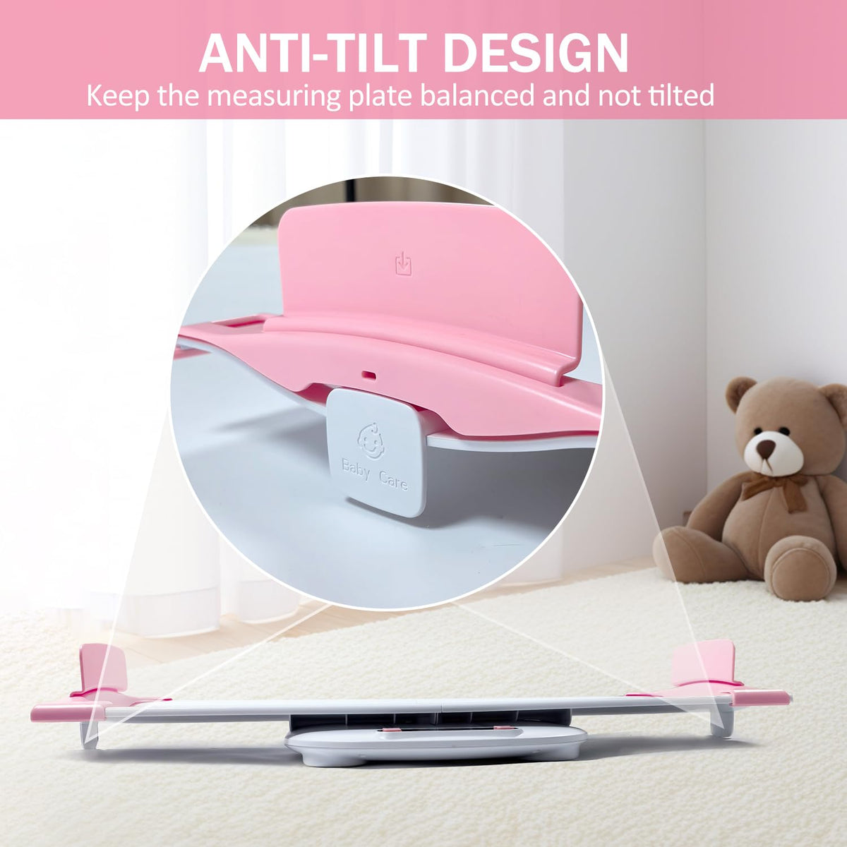 Portable Digital Pet Scale with Height Markings Z687199