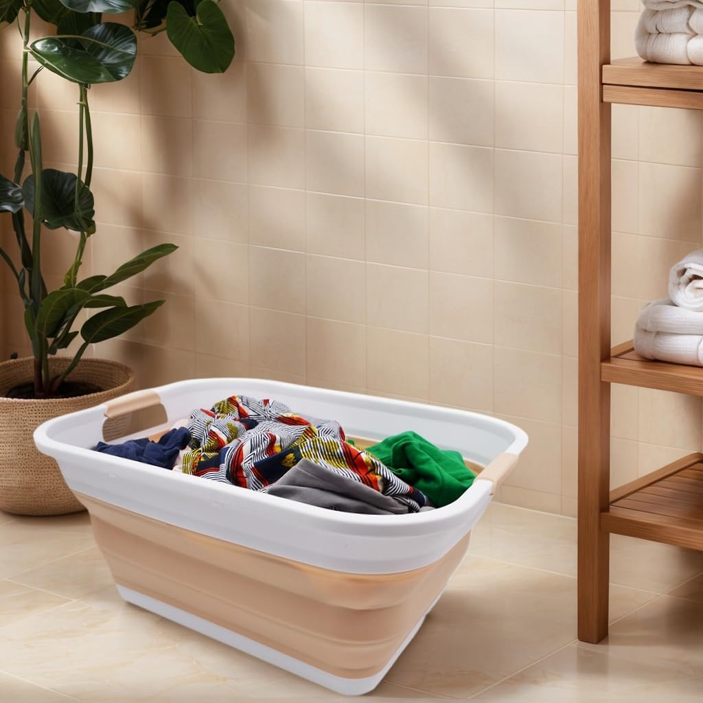 Collapsible Plastic Laundry Basket G261142