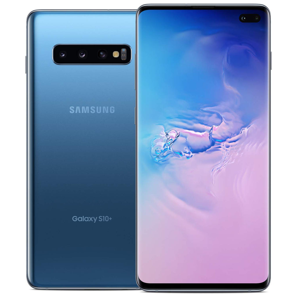 128GB Prism Blue Unlocked Smartphone with Charging Pad and Screen Protector Y5781