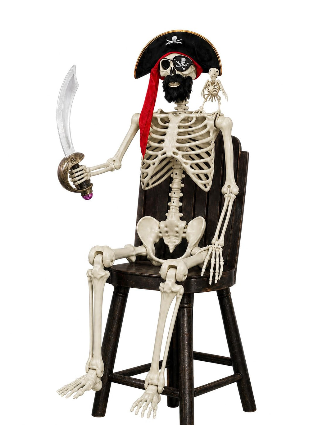5.4 Ft Halloween Skeleton Decoration A40333