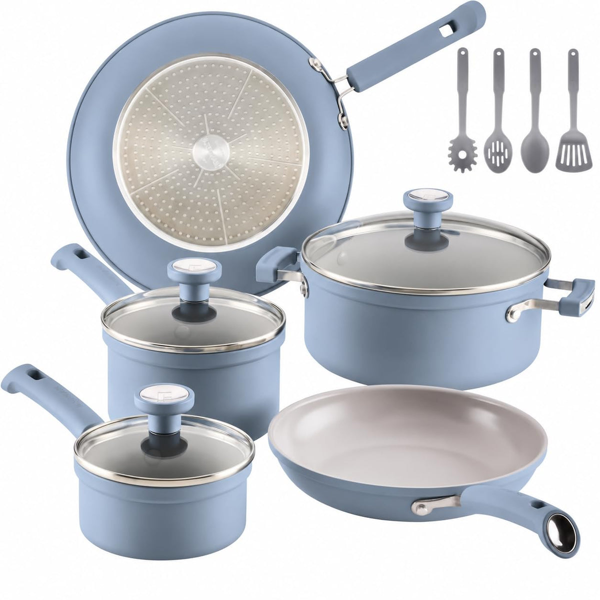12-Piece Ceramic Cookware Set H1476