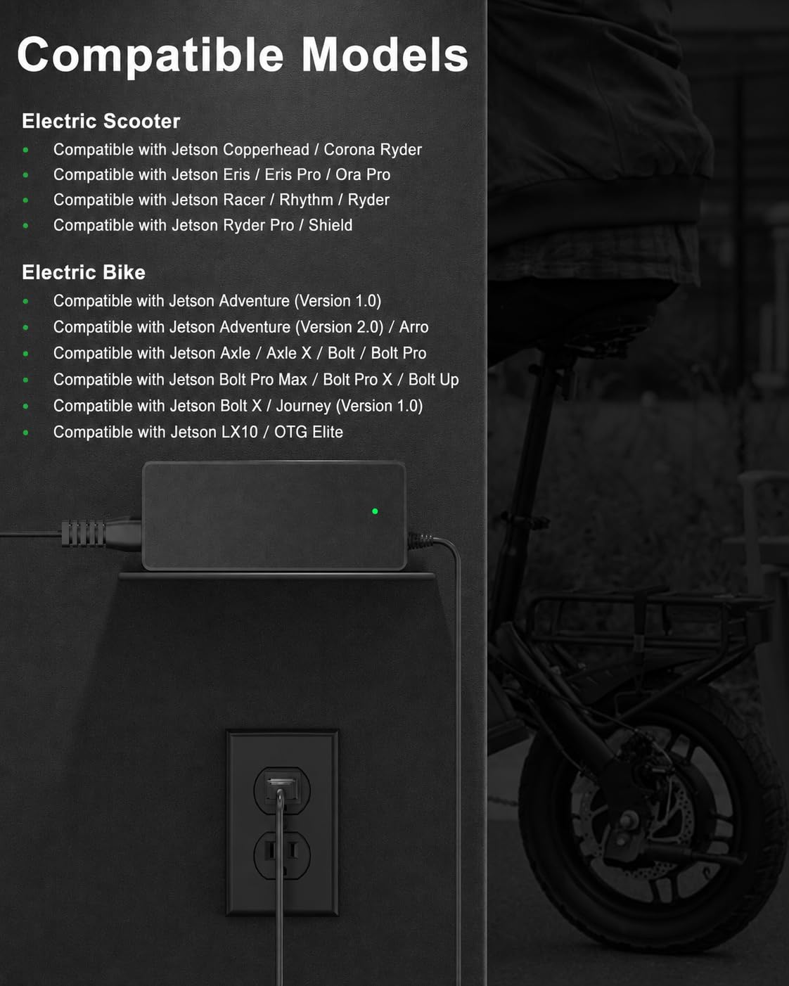 42V 2A Electric Scooter Charger D864520