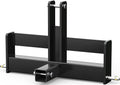 3 Point Hitch Receiver with Suitcase Weight Brackets Category 1 I578