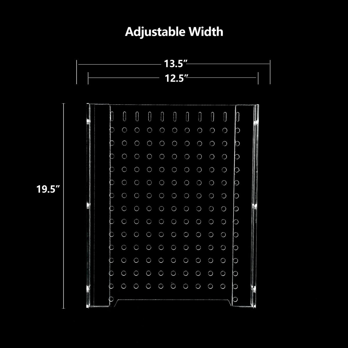 Acrylic Fish Tank Divider with Suction Cups C145