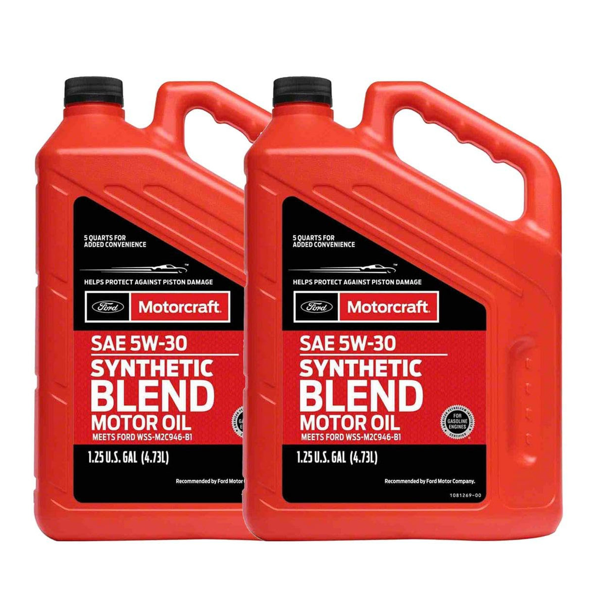 5W-30 Synthetic Blend Motor Oil 10 Quart A1952