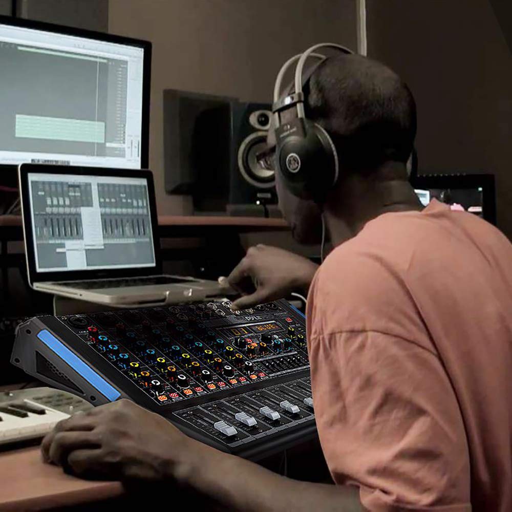 4-Channel Bluetooth Audio Mixer with USB and XLR V868180