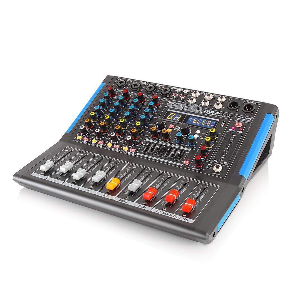 4-Channel Bluetooth Audio Mixer with USB and XLR V868180