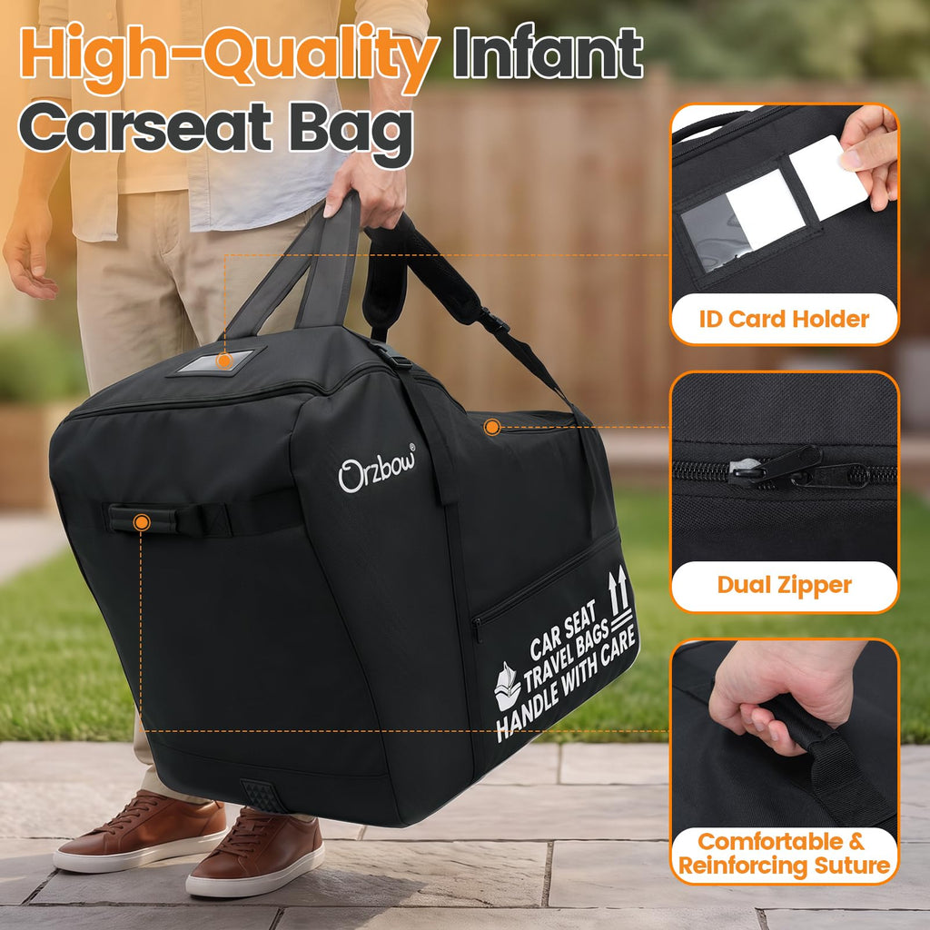 Infant Car Seat Travel Backpack Bag W977