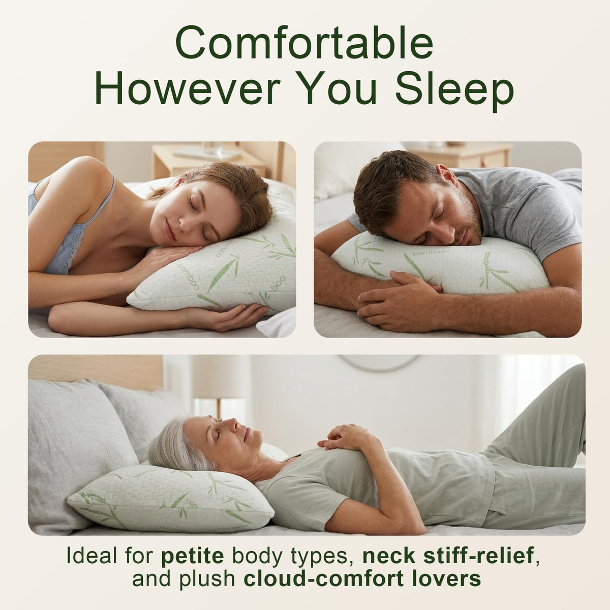 King Size Set of 2 Down Alternative Pillows M88140