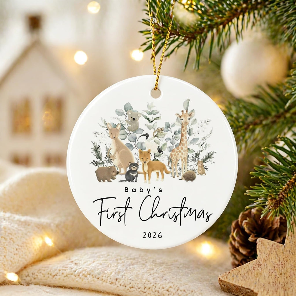 Baby First Christmas Ornament 2026 B2619