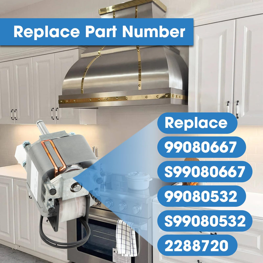 Vent Fan Motor Replacement P518100