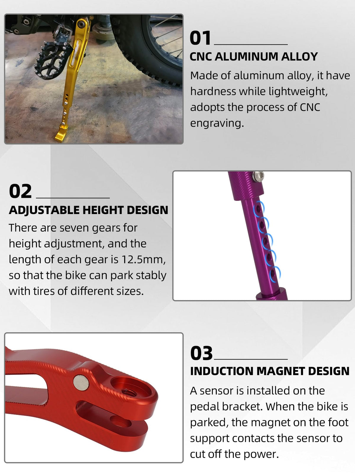 Adjustable Kickstand R649