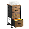4 Drawer Rolling File Cabinet J45111