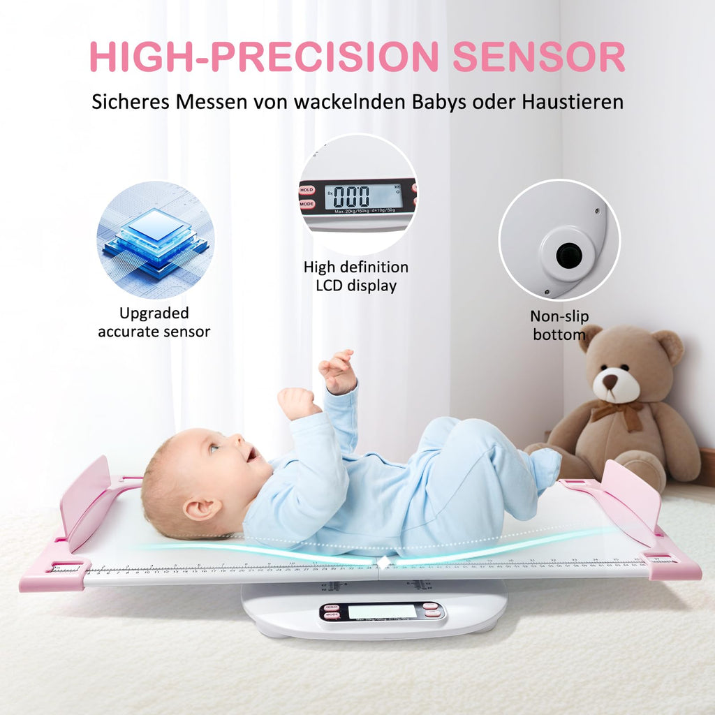 Portable Digital Pet Scale with Height Markings Z687199