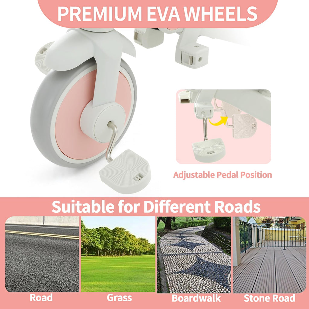 7-in-1 Foldable Toddler Tricycle V3124