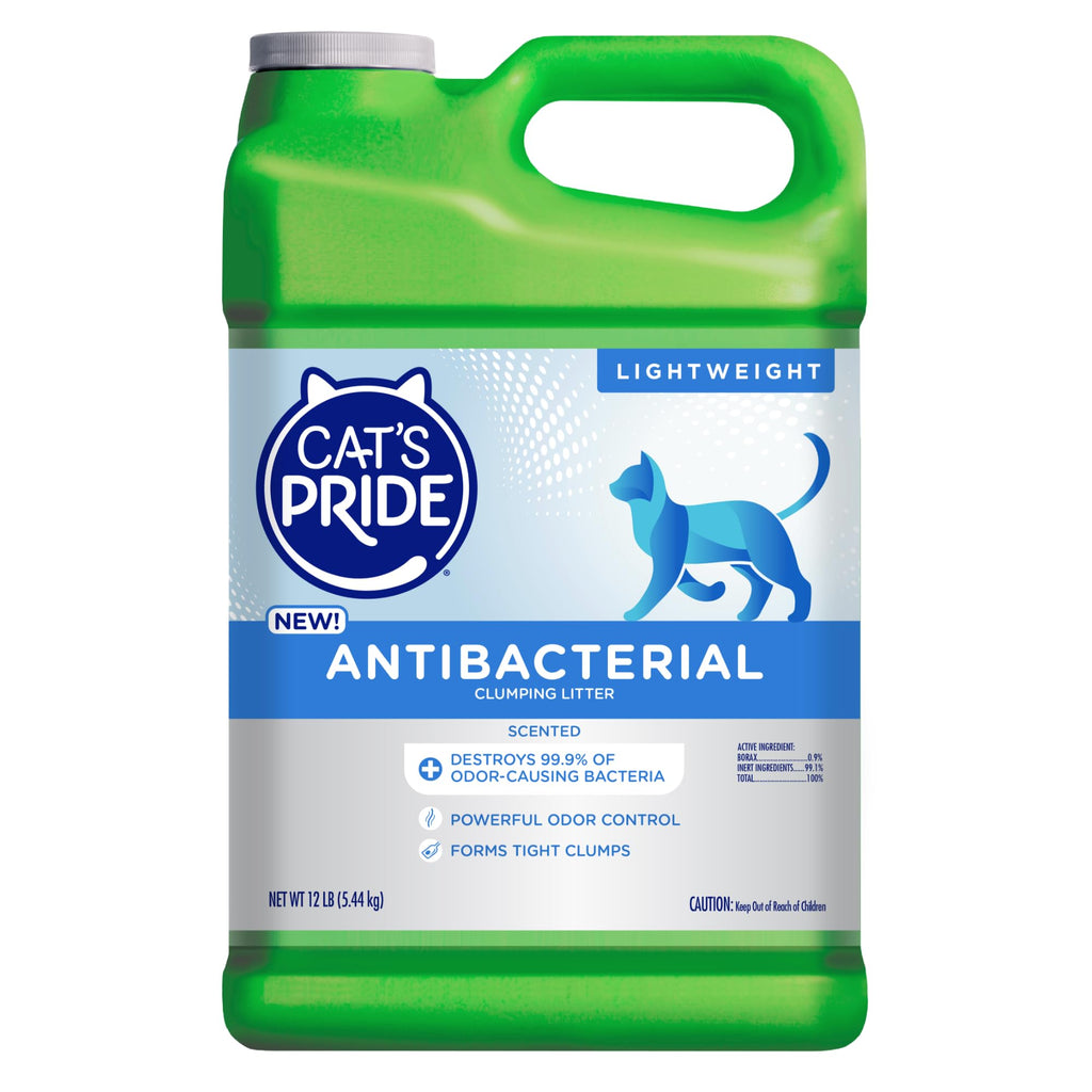 Antibacterial Odor-Eliminating Scented Cat Litter 12lb N964651