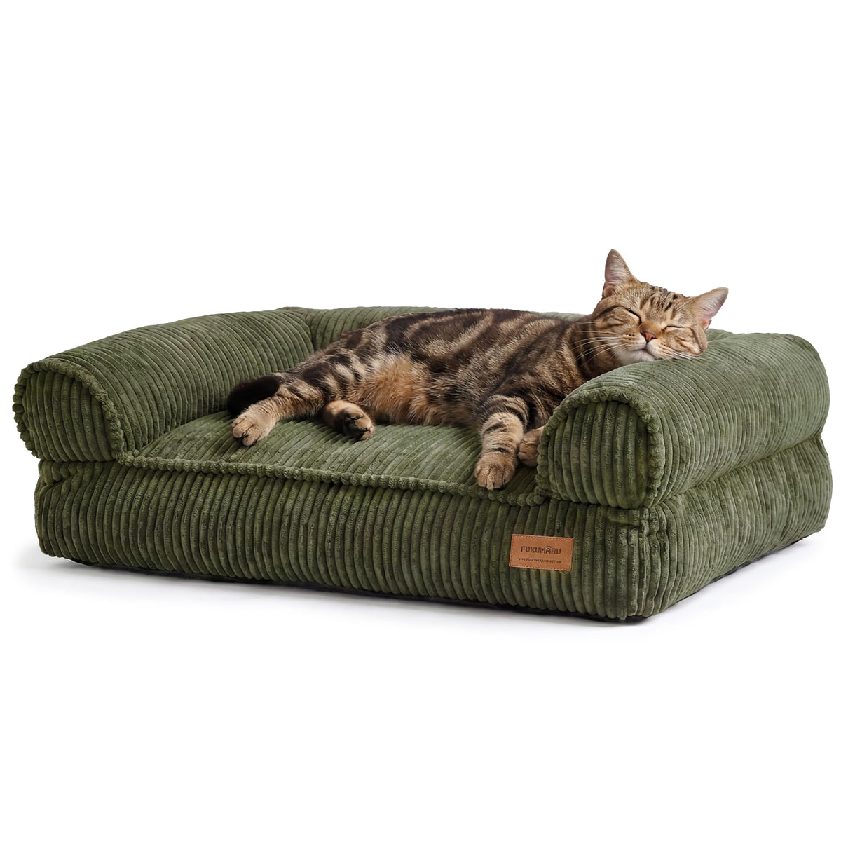 Corduroy Waterproof Washable Cover Dog Couch Bed B8436