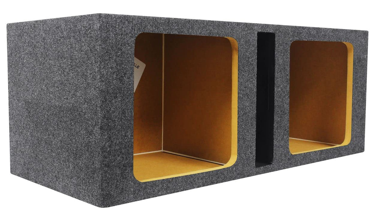 Dual 12" Vented Car Subwoofer Enclosure U54198