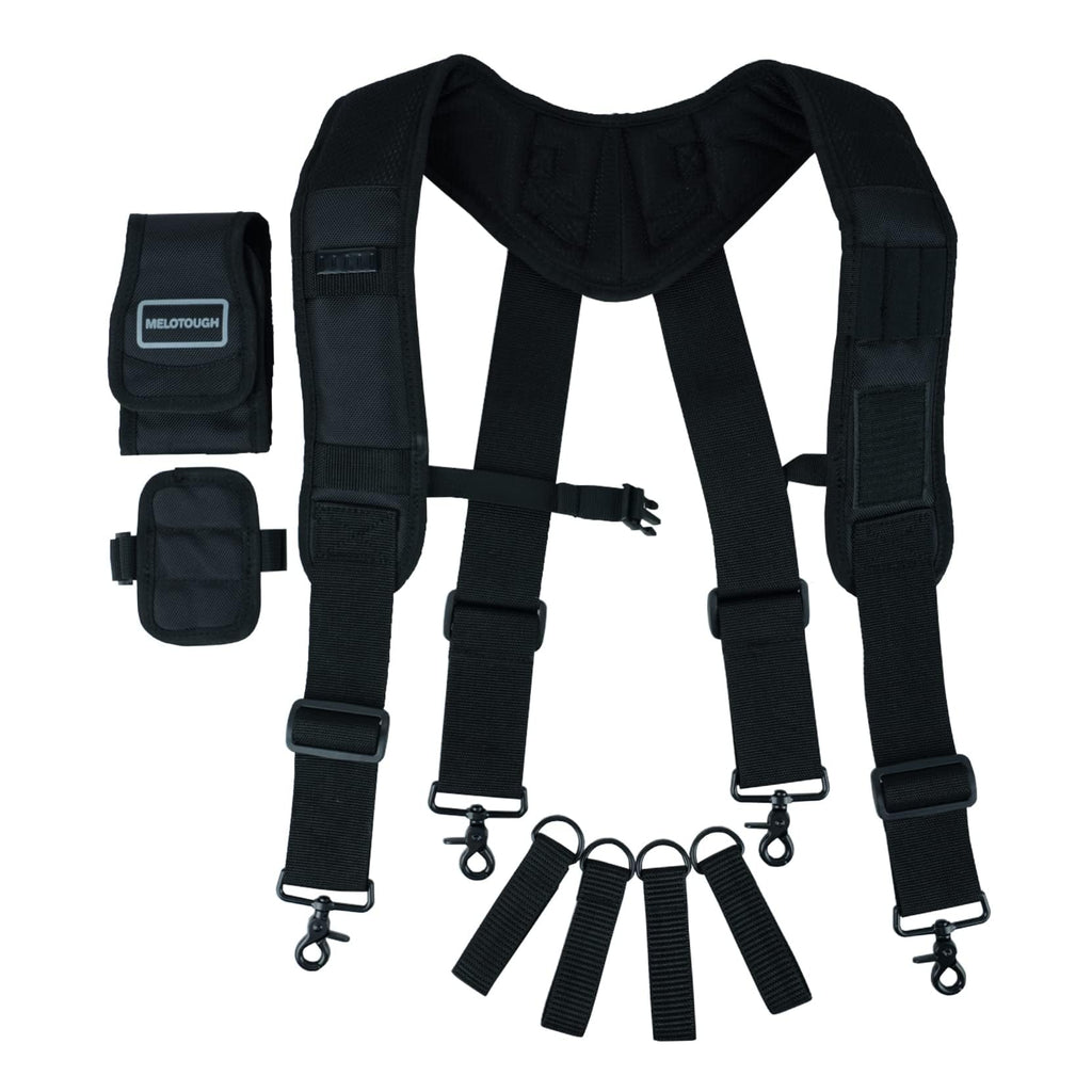 Magnetic Tool Belt Suspenders with Magnetic Wristband E76766