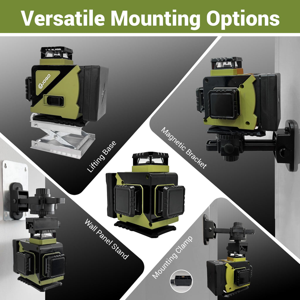 360 Self Leveling Green Laser Level with Magnetic Stand W332735