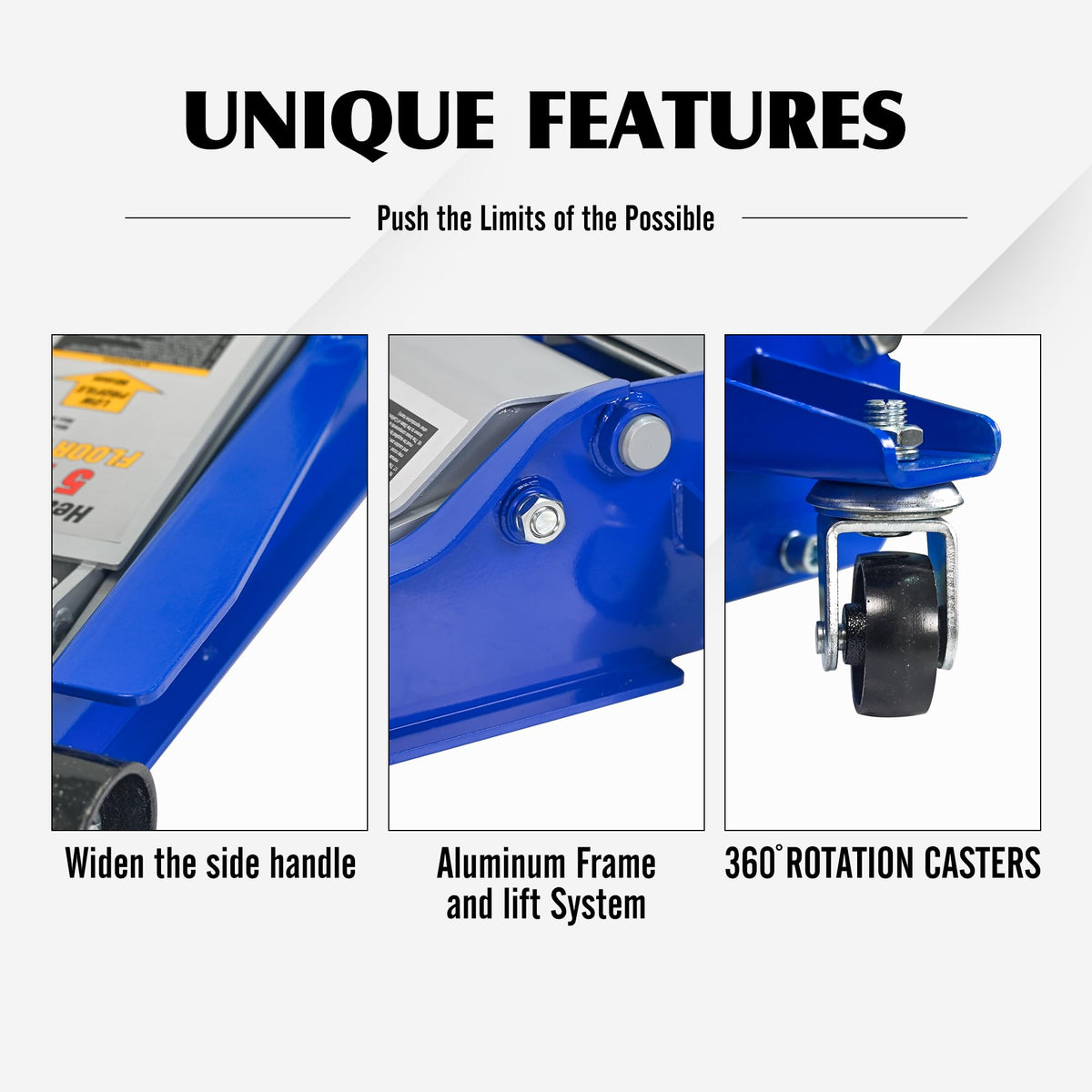 5Ton Low Profile Dual Piston Hydraulic Floor Jack E6917