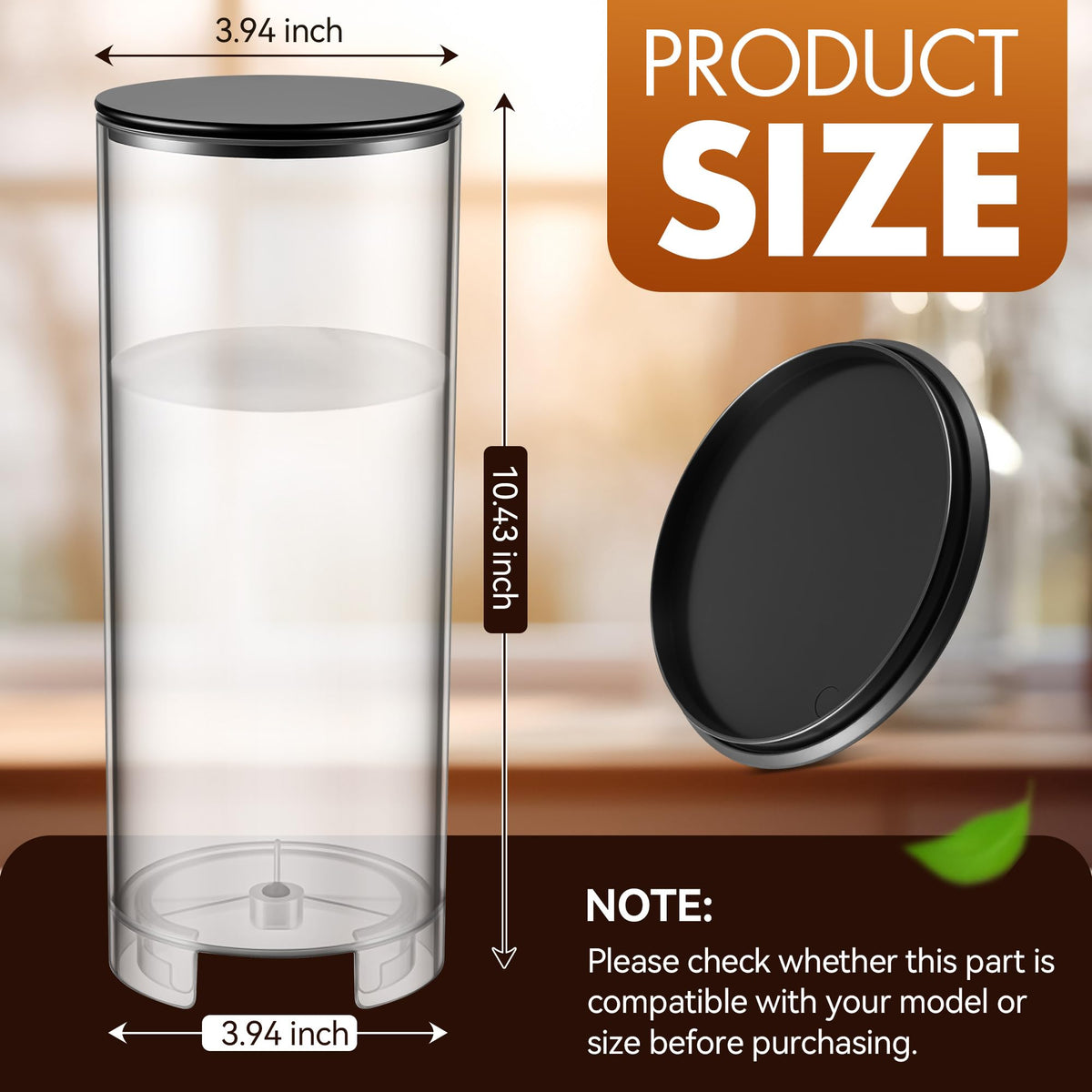 60 oz Water Tank Reservoir with Lid E1167
