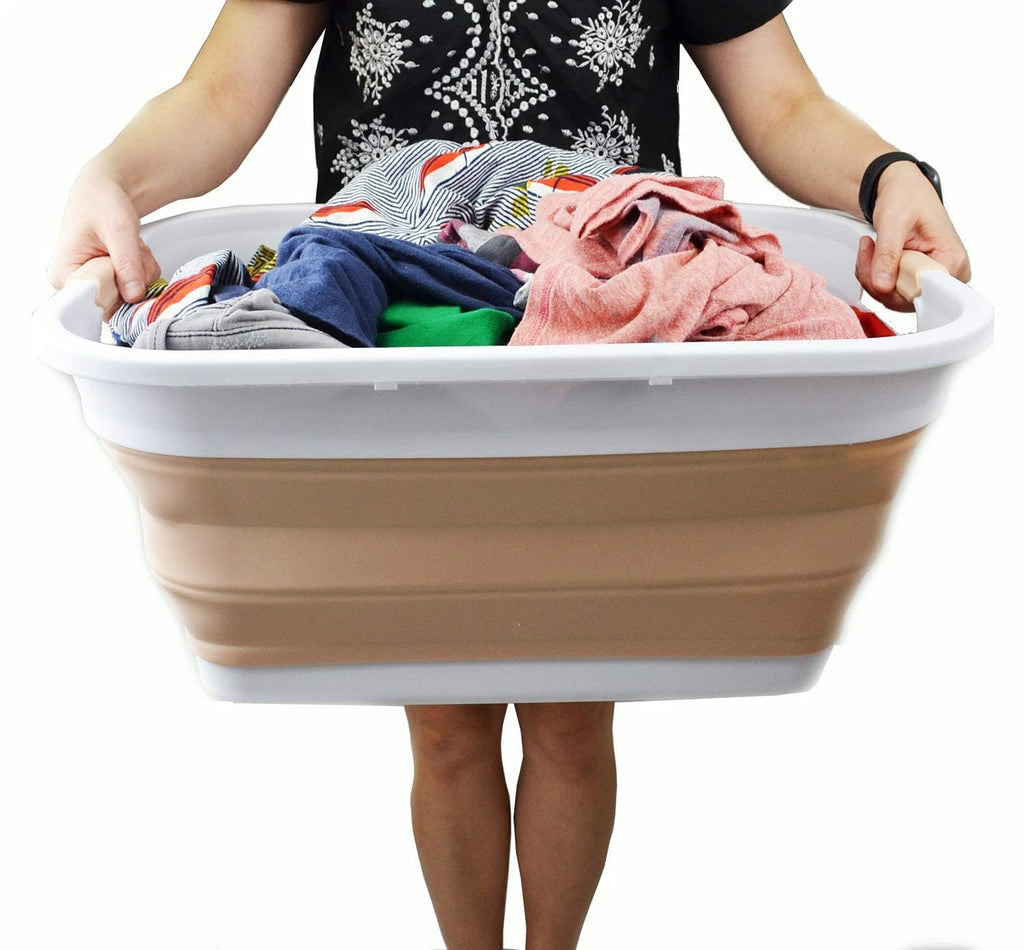 Collapsible Plastic Laundry Basket G261142