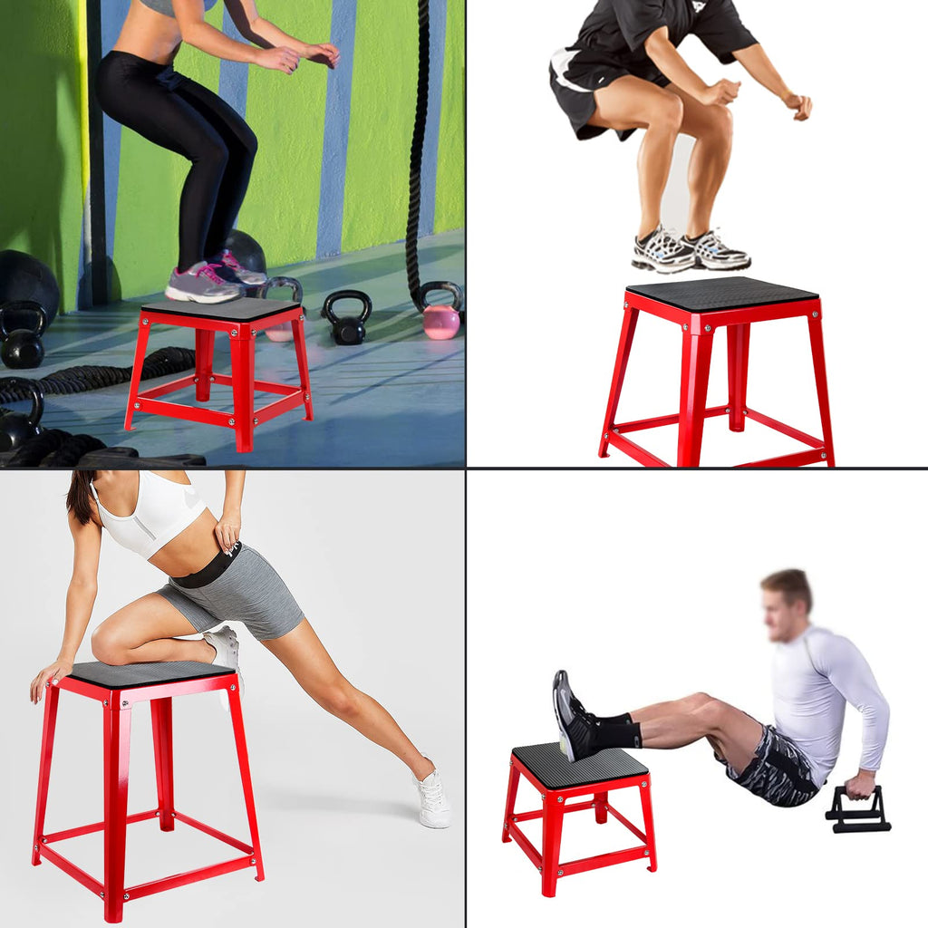 12/18/24/30 Inch Fitness Exercise Step Up Box Z808851