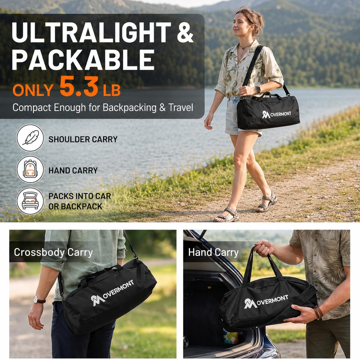Portable Camping Cot with Pillow Pocket M330118