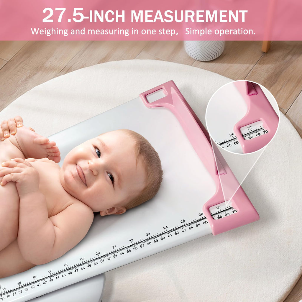 Portable Digital Pet Scale with Height Markings Z687199