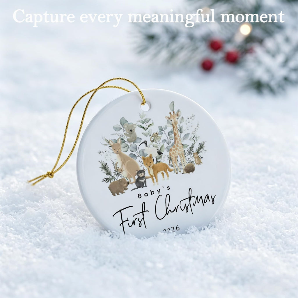Baby First Christmas Ornament 2026 B2619
