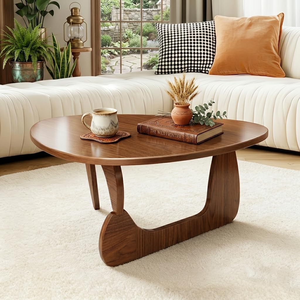 Solid Wood Triangle Coffee Table N953