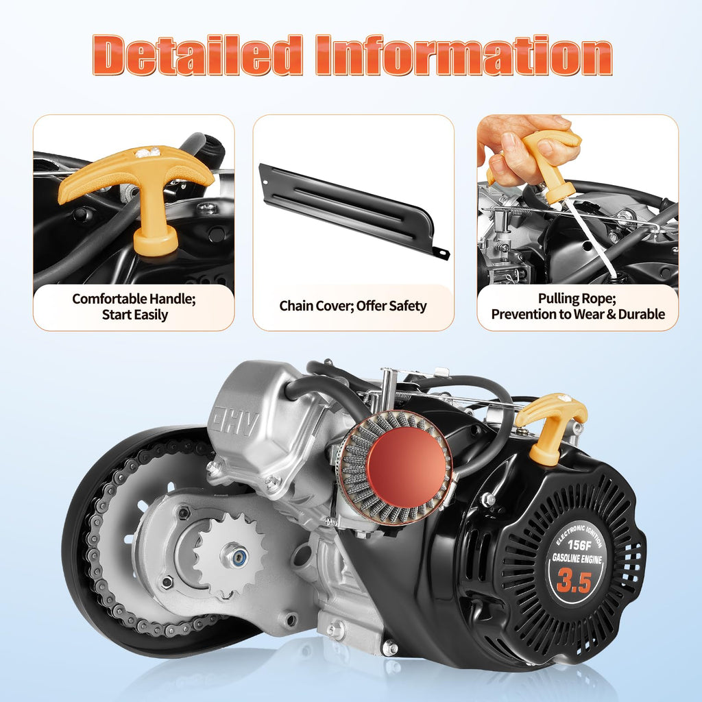 100CC 2-Stroke Gas Motorized Bike Conversion Kit C731886