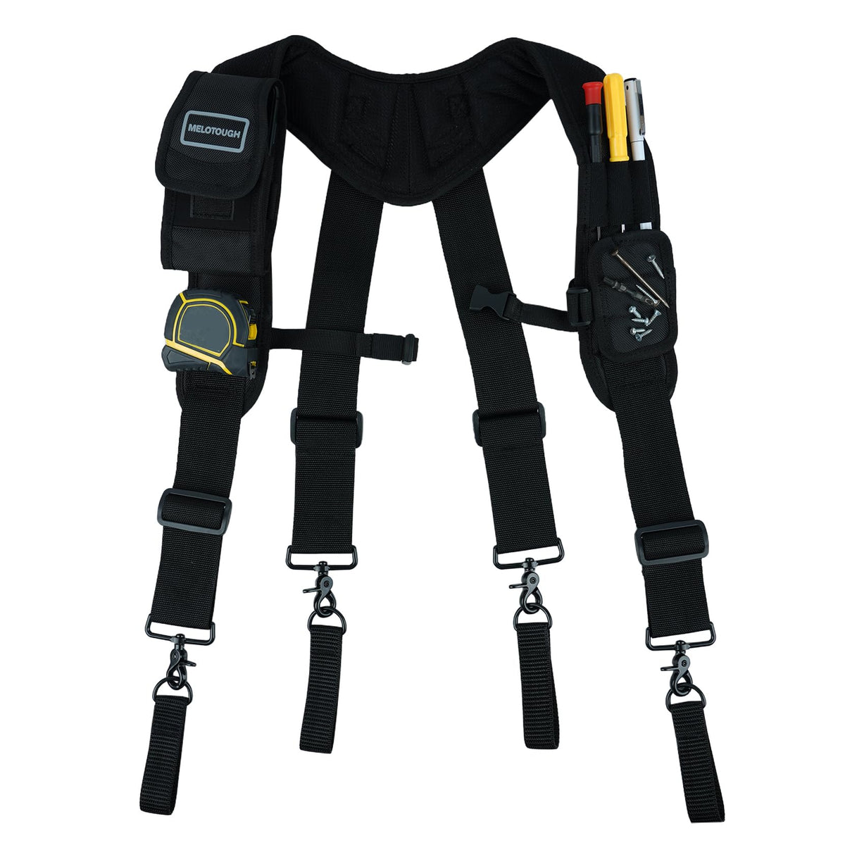 Magnetic Tool Belt Suspenders with Magnetic Wristband E76766