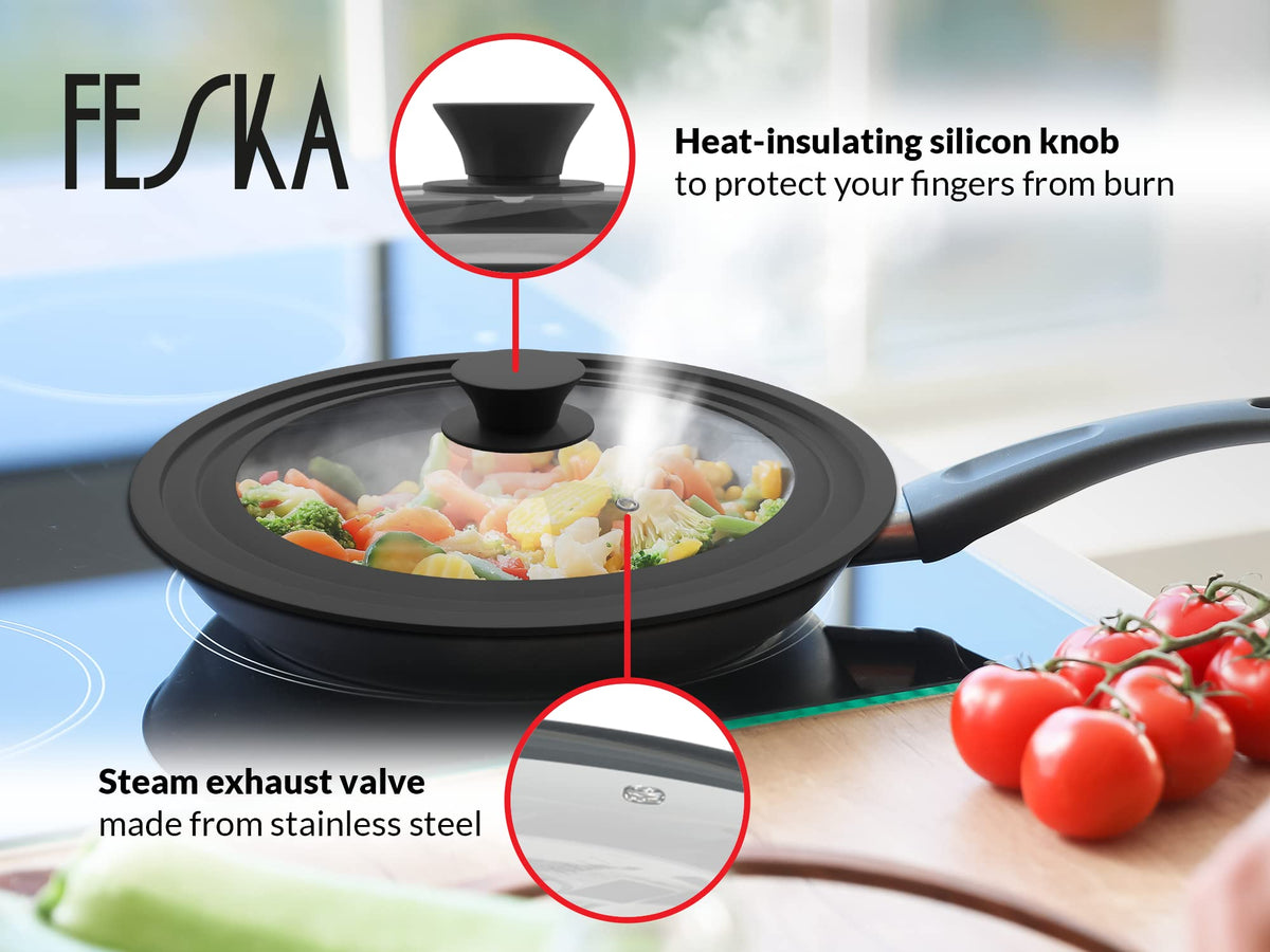 Universal Pot Lid with Lid Holder & Felt Protector W359956