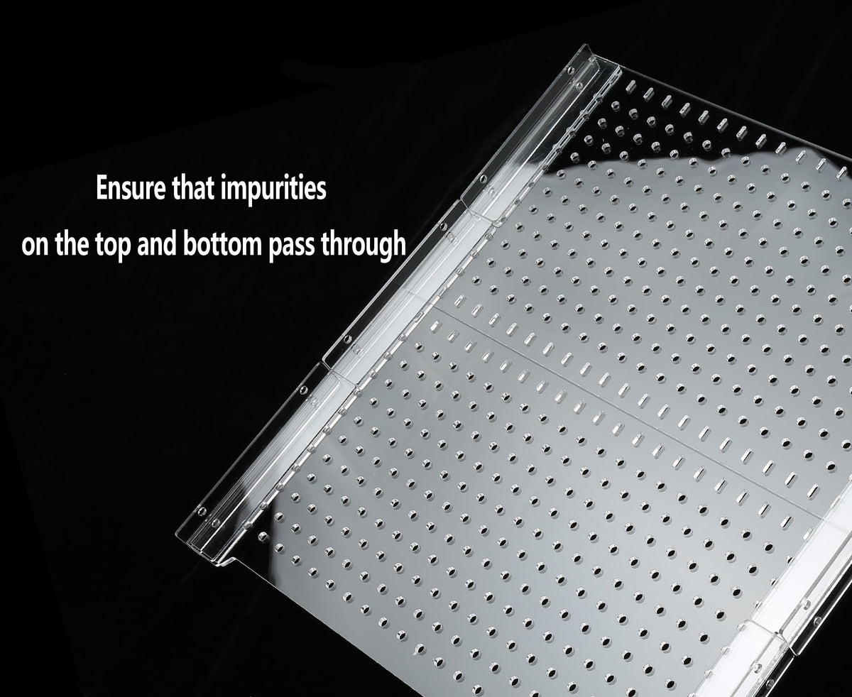 Acrylic Fish Tank Divider with Suction Cups C145