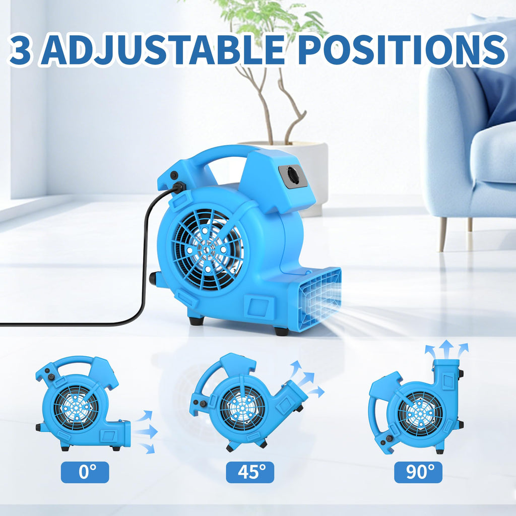 500 CFM High Velocity Floor Dryer L638050