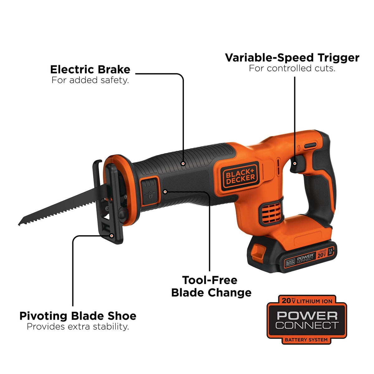 Cordless Reciprocating Saw Kit Q11988