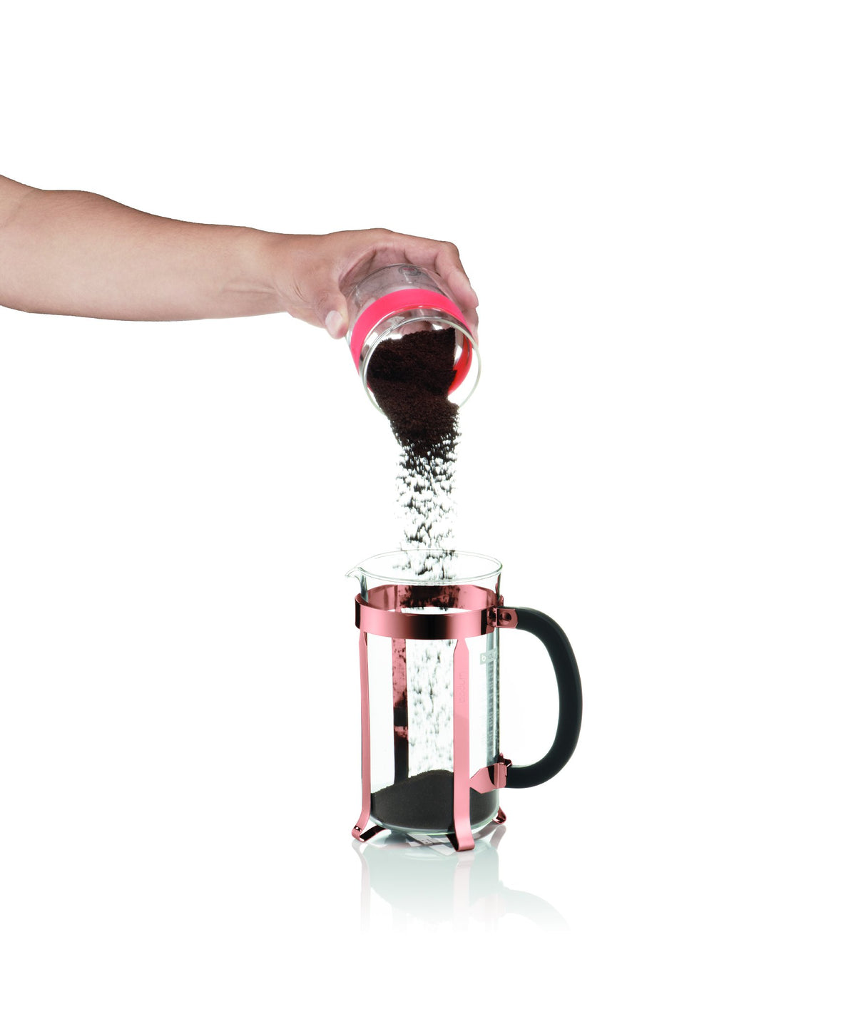 8 Cup French Press Coffee Maker and 2 Piece Glass Set E43259