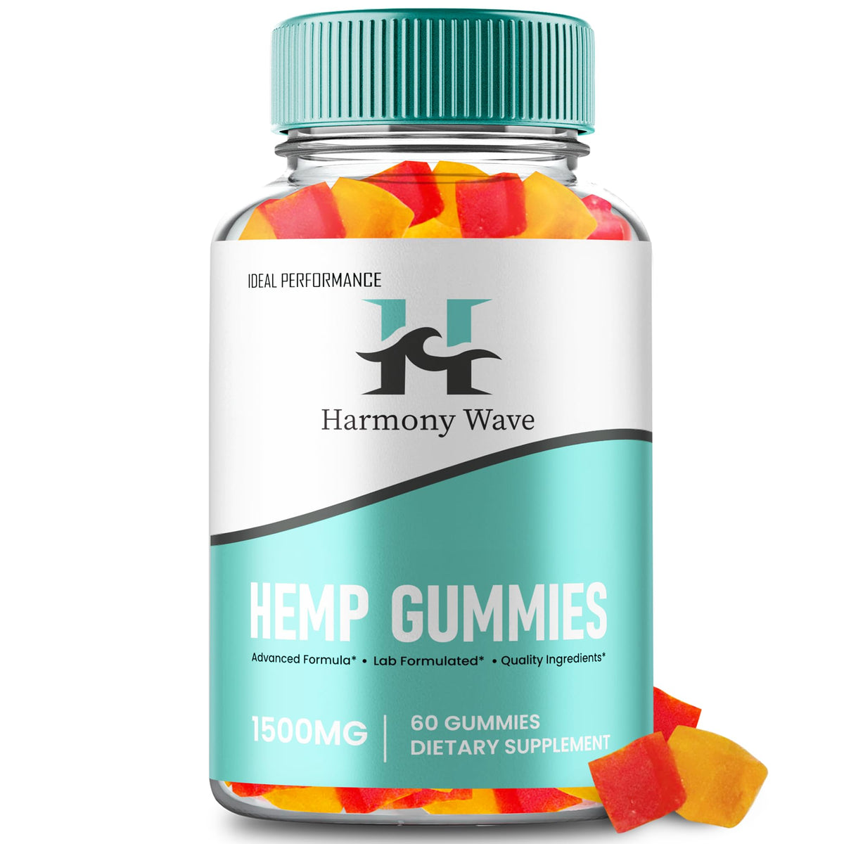 60 Gummies Hemp Gummies L5441