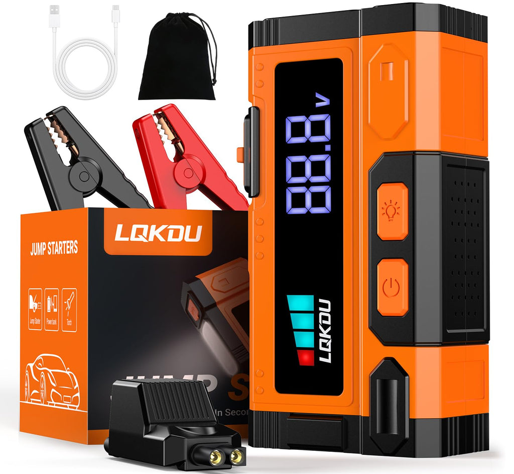 5000A 12V Portable Lithium Jump Starter E3865